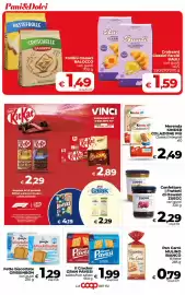Volantino Coop Radenza Pagina 25: I Frutteti di Oswald ZUEGG €2,29, Il Cracker Gran Pavesi €1,99