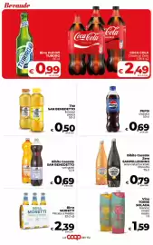 Volantino Coop Radenza Pagina 32: Coca-Cola Classica/Zero €2,49, Birra Pull Off Tuborg €0,99