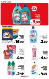 Volantino Coop Radenza Pagina 36: Detersivo IdroCaps Omino Bianco €4,99, Detersivo polvere DASH €16,90