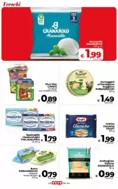 Volantino Coop Radenza Pagina 7: Fettine Classiche Kraft €1,99, Spalmabile Classico/Light Philadelphia €1,79