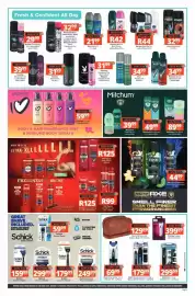 Checkers catalogue Page 3: Brut Deodorant for Men €34,99, Status Deodorant for Men €31,99
