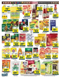 Pick n Pay catalogue Page 4: Maggi 2-Minute Noodles Assorted €54,00, Fatti's & Moni's Spaghetti or Macaroni €30,00