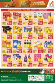 Folheto Atacadão Página 9: Lava Roupas em Pó Tixan Primavera €5,20, Amendoin santa helena crokissimo levemente salgado €9,90
