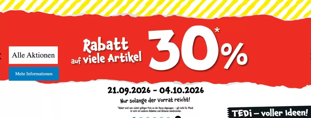 TEDi (gültig bis 4-10)