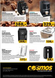 Cosmos Flugblatt Seite 16: Sharp Heißluftfritteuse €59,00, Tefal SV8027 Express Airglide €139,00