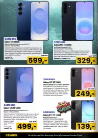 Cosmos Flugblatt Seite 2: Samsung Galaxy A17 LTE 128GB €139,00, Samsung Galaxy A37 5G 128GB €249,00