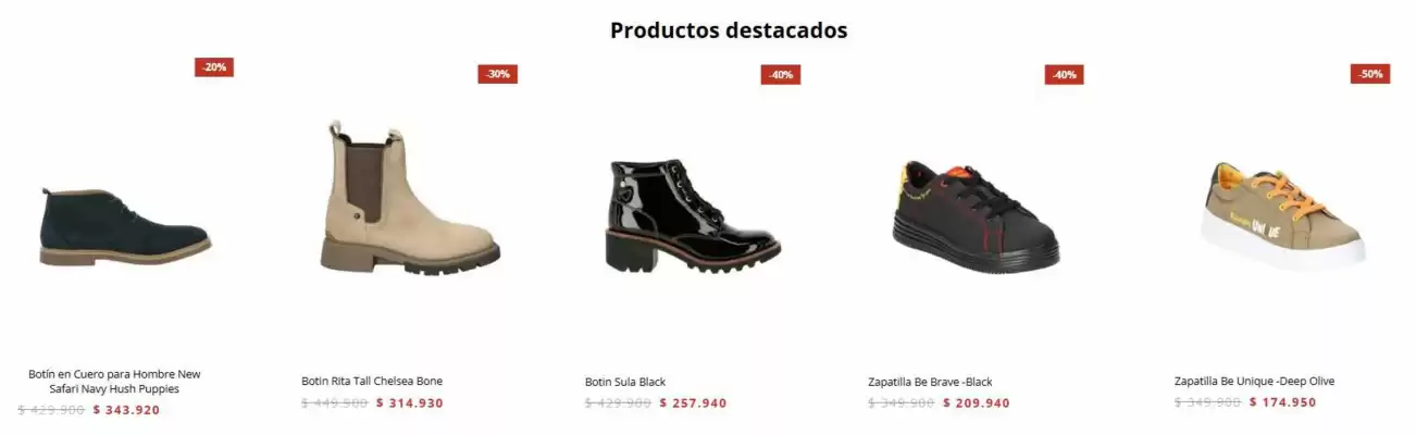 Hush Puppies (válido hasta 2-10)
