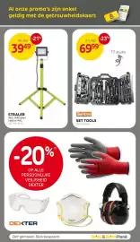 Brico folder Pagina 30: Straler €39,49, Set tools €69,99