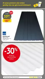 Brico folder Pagina 36: Golfplaat €18,47, Golfplaten scala