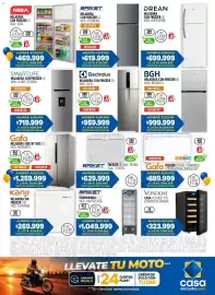 Catálogo Casa del Audio Página 5: Briket heladera con freezer €619.999,00, Drean heladera con freezer €699.999,00