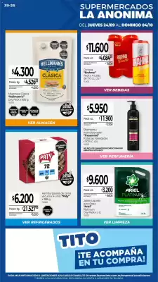 Catálogo La Anonima (válido hasta 4-10)