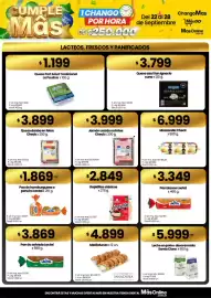 Catálogo Changomas semana 39 Página 6: Check jamón cocido en fetas €330.496,00, Lactal pan de hamburguesa o pancho €1.545,00