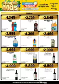 Catálogo Changomas semana 39 Página 7: Agua Sierra De los Padres €2.490,69, Warsteiner cerveza €5.156,00