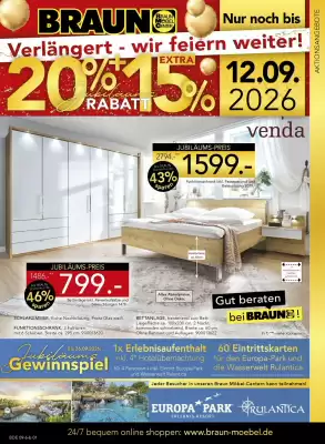 Möbel Braun (gültig bis 26-09)