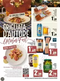 Volantino Conad Tuday Pagina 12: Pane 100% Grano Italiano Stagnati €1,59, Salse squeeze Heinz €2,39