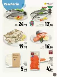 Volantino Conad Tuday Pagina 5: Calamari freschi €19,90, Carpaccio di salmone sockeye selvaggio dell'alaska €4,99