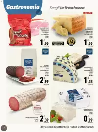Volantino Conad Tuday Pagina 8: Gorgonzola DOP Dolce €1,35, Bresaola della Valtellina IGP €2,99