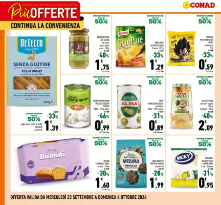 Conad | Più Offerte (valido fino al 4-10)