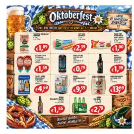 Volantino Maxi Coal Pagina 20: HotDog Classico Senfter €2,39, Birre Hofbräu München €4,69
