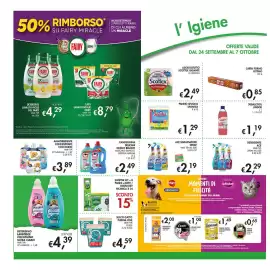Volantino Maxi Coal Pagina 26: Shack Gatto Catisfactions €1,49, Asciugatutto Scottex gigante €2,49