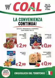 Volantino Coal Pagina 1: Pasta di semola Garofalo €0,99, Riso Scotti Arborio €2,99