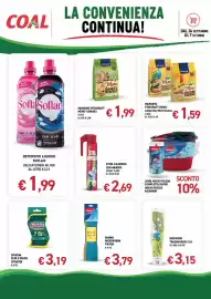 Volantino Coal Pagina 8: Linea Mocio Vileda Completo/Super Mocio Fiocco Ricambio, Panno microfibra Vileda €3,79