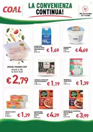 Volantino Superstore Coal Pagina 2: Mozzarella Nonno Nanni €1,39, Melanzane alla parmigiana Viva la mamma Beretta €3,99