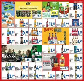 Volantino DEM settimana 39 Pagina 17: Ichnusa birra €0,99, Aperol Soda €4,99