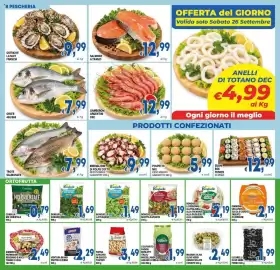 Volantino DEM settimana 39 Pagina 8: Dimmidisi vellutata zucca e carote €2,19, Fatina arachidi in guscio tostate €3,49