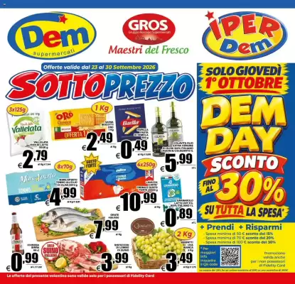 DEM (valido fino al 30-09)