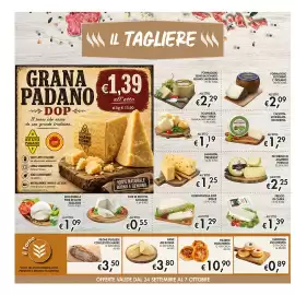 Volantino Coal Pagina 12: Filone pugliese con lievito madre €3,50, Pizzette Margherita €10,90