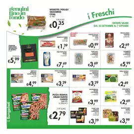 Volantino Coal Pagina 16: Bastoncini di merluzzo alla mughnaia Findus €3,29, Filetti di merluzzo alla muggiaia Frost €3,29