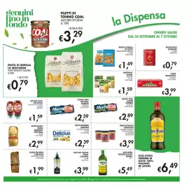 Volantino Coal Pagina 21: Carne Simmenthal €3,99, Delicius Filetti di Sgombro €2,39