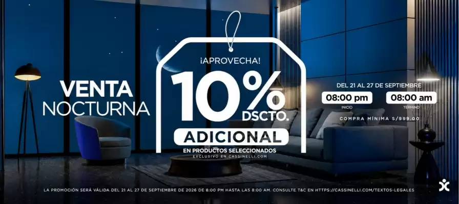 Catálogo Cassinelli (válido hasta 23-09)