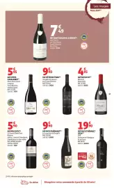 Catalogue Auchan | Foire aux vins page 17: Les Caves Richemer Tempête de Saveurs €9,90, VIGNOBLES VELLAS Mourvèdre €4,95