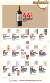 Catalogue Auchan | Foire aux vins page 29: Château Pédésclaux €39,95, Château Beychevelle €96,00