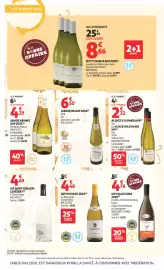 Catalogue Auchan | Foire aux vins page 30: Domaine Loustalé Jurançon Sec €6,50, LA BOURGADE Chardonnay €4,46