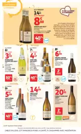 Catalogue Auchan | Foire aux vins page 32: Domaine Chêne Mâcon La Roche Vineuse AOP €6,99, Gondard-Perrin Viré Clessé €14,99