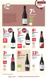 Catalogue Auchan | Foire aux vins page 5: Domaine Nau Bourgueil AOP €6,10, Château Coudray Montpensier Chinon AOP €5,20