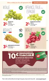 Catalogue Auchan | Foire aux vins page 59: RAISIN BLANC €2,69, RAISIN CHASSELAS DE MOISSAC €3,79