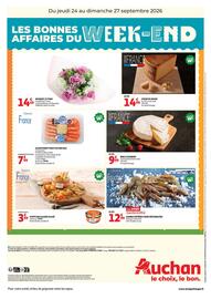 Catalogue Auchan Supermarché | Les bons plans du week end dans votre hyper page 2: BOUQUET 15 TIGES €14,49
