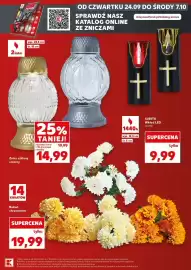 Kaufland gazetka Strona 3: LICZY SIĘ PAMIĘC OD CZWARTKU 24.09 DO ŚRODY 7.10 SPRAWDŹ NASZ KATALOG ONLINE ZE ZNICZAMI