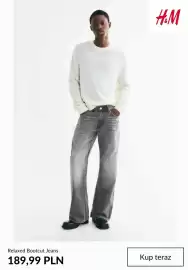 H&M gazetka tydzień 39 Strona 10: Relaxed Bootcut Jeans H & M €189,99