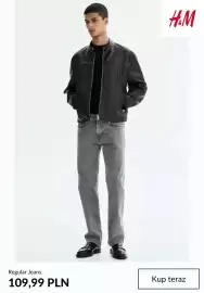 H&M gazetka tydzień 39 Strona 4: Regular Jeans H & M €109,99