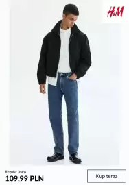 H&M gazetka tydzień 39 Strona 7: Regular Jeans H & M €109,99