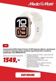 Media Markt gazetka tydzień 39 Strona 5: Smartwatch APPLE Watch Series 10 GPS €1.549,00