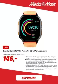 Media Markt gazetka tydzień 39 Strona 8: Smartwatch HIFUTURE FutureFit Ultra3 Pomarańczowy €146,00