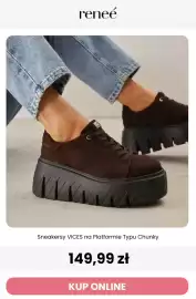 Renee magazyn tydzień 39 Strona 3: Sneakersy Vices na platformie typu chunky €149,99