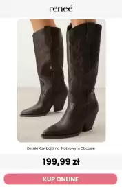 Renee magazyn tydzień 39 Strona 4: Kozaki kowbojki na stożkowym obcasie Renee €199,99