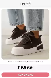 Renee magazyn tydzień 39 Strona 5: Streetwearowe sneakersy trampki na platformie Renee €119,99